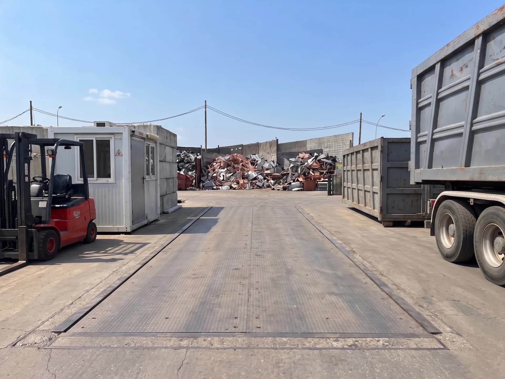 Pesée et logistique métaux pour CIL Recyclage